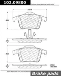 Disc Brake Pad Set-c-tek Semi-metallic Rear Centric Fits 03-14 Volvo XC90. Fixed Price $28.84.