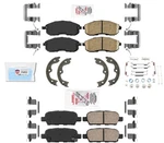 Ameribrakes Ceramic Pads Parking Shoes Fits For 2007-2012 Nissan Altima. Fixed Price $111.00.