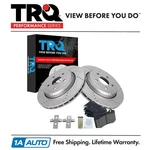 Trq Performance Rear Brake Pad & Rotor Kit Ceramic Fits Dodge Jeep. Fixed Price $162.95.