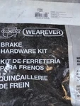 Wearever Brake Hardware Kit 17220. Fixed Price $35.00.