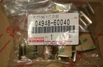 04948-60040 Toyota Fitting Kit, Disc Brake, Rear 0494860040, New Genuine Oem Par. Fixed Price $32.62.