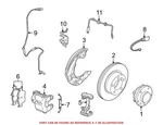 Genuine Oem Disc Brake Anti-rattle Clip For Bmw 34116776526. Fixed Price $25.92.