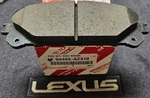 Front Genuine Oem Lexus Toyota RX350 450H Nx Sienna New Brake Pads With Shim Kit. Fixed Price $81.99.
