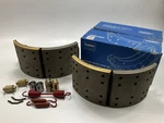 Relined Haldex GG4515X3G Brake Shoes, 16-1/2"X7", 23K Lbs. For Fruehauf "xem". Fixed Price $99.95.
