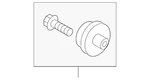 Genuine Audi Disc Brake Low Frequency Noise Damper 8V0-615-431-E. Fixed Price $61.97.