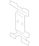 Genuine Audi Disc Brake Anti-rattle Clip 80A-615-269. Fixed Price $34.27.