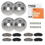 Front & Rear Brake Rotors + Ceramic Pads For 2016-2020 2021 2022 Chevy Malibu. Fixed Price $212.50.