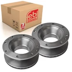 Pair Brake Disc Fits Iveco Eurocargo Eurofire Europolis Proway Febi 17368. Fixed Price $207.00.