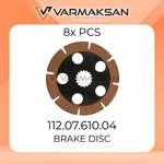 Pack Of Dana Spicer 112.07.610.04 Brake Disc / - 8X. Fixed Price $264.25.