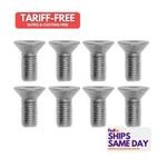 Wilwood 230-17419, Set Of Natural Steel Bolt Flat Head 5/FITS 16-18 X .75 Lug. Fixed Price $38.51.