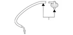 Genuine Nissan Differential Vent Hose 38322-3JA1A. Fixed Price $13.51.