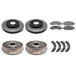 Acdelco Gold FRONT330MM REAR296MM Brake Kit Disc Rotors Pad Drum Shoe For Sierra. Fixed Price $585.95.