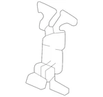 Genuine Acura Disc Brake Anti-rattle Clip 45020-TGZ-A02. Fixed Price $109.41.