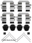Disc Brake Hardware Kit Beck/arnley 084-2198. Fixed Price $14.17.