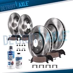 Front And Rear Disc Rotor Ceramic Brake Pad For 2006 2007-2011 Lucerne Dts V8. Fixed Price $196.44.