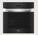 Miele Vitroline H7263BP 24 Inch Single Convection Smart Electric Wall Oven. Fixed Price $2499.00.