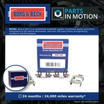 Brake Pad Fitting Kit Fits Toyota RAV4 2.0 Rear 2006 On B&b 0494842020 Quality. Fixed Price $13.74.