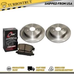 Front Centric Oe Brake Pads And Rotors Kit For 1998-2002 Mazda 626. Fixed Price $145.18.