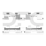 Dynamic Friction Company 340-67028 Disc Brake Hardware Kit. Fixed Price $25.16.