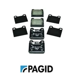 Pagid Rear Brake Pad Set Beveled Edges & Shims 1993-04 Volvo C70 S70 V70 850. Fixed Price $43.59.