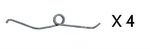 Drum Brake Adjusting Lever Return Spring-rear Better 2141K. Fixed Price $29.99.