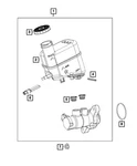 Genuine Mopar Hex Flange Lock Nut 68211913AA. Fixed Price $15.44.