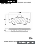 Centric Rear Disc Brake Pad For Contour, Cougar, Mystique (103.06610). Fixed Price $29.79.