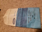 Nos Ford D5MZ-2B164-A Clip (2). Fixed Price $10.00.