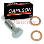 Carlson Front Brake Hydraulic Banjo Bolt For 1978-1989 Plymouth Horizon Pad. Fixed Price $9.73.