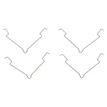 Disc Brake Pad Drag Reduction Clip-r-line Raybestos H6029. Fixed Price $12.20.