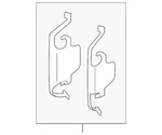 Genuine Bmw Brake Pads Clip 34-11-2-359-855. Fixed Price $86.52.