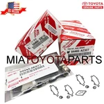 Genuine Toyota 2018 Camry Front Rear Brake Pads W/ Shims 04465-AZ227 04466-33210. Fixed Price $180.99.