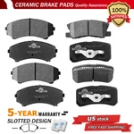Front & Rear Ceramic Brake Pads For 2004-2011 Mitsubishi Endeavor 01-06 Montero. Fixed Price $35.64.