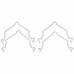 Disc Brake Pad Drag Reduction Clip. Fixed Price $19.95.