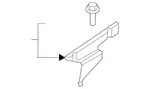 Ford Edge Front Right Hood Hinge Cover Filler Panel FT4Z-5802038-A. Fixed Price $30.12.