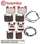 Front Rear Brake Pad Set Oe Brembo Ceramic +sensor For Bmw M235I M240I / Xdrive. Fixed Price $247.52.