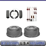Raybestos Rear Brake Drums & Shoes Hardware Kit For Dodge Ram 2500 2000-2001. Fixed Price $510.50.