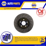 2X Brake Discs Pair Vented Fits Mercedes E250 Front 1.8 2.0 2.2D 09 To 16 322MM. Fixed Price $224.06.
