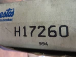 Brake Hardware Kit Raybestos Nos # H17260. Fixed Price $9.88.