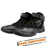 K1 Racegear 24-VER-N-95 Size 9.5 Black Nomex Mid-top Versus Pit Crew Shoes. Fixed Price $199.69.