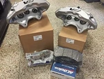 2009-12 Cadillac Cts-v Brembo Silver 6 Piston Front Calipers + Gm Pads Pin Kit. Fixed Price $1189.99.