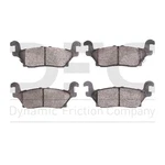 Dynamite Friction Rear Disc Brake Pad Set For H3, H3T (1551-1120-00). Fixed Price $48.01.