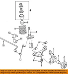 Gm Oem 03-05 L300,LW300 Front Suspension Components-spring 22698015. Fixed Price $108.89.