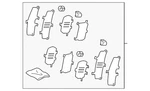 Genuine Toyota Disc Brake Pad Shim Kit 04945-02320. Fixed Price $66.11.