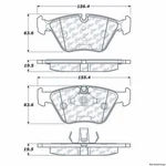 Centric Front Disc Brake Pad For Bmw (104.09470). Fixed Price $42.04.