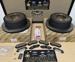1998-2007 Toyota Land Cruiser Oem Genuine Rear Brake Rotors Pads & Shims.. Fixed Price $380.00.