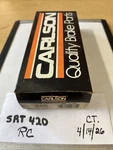 Carlson H5420 Disc Brake Anti-rattle Clip Genuine Nib Nos. Fixed Price $13.50.
