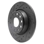 New Dcf Disc Brake Kit 633-74055L & 633-74055R Drilledslotted Rotors Blk W/ Pads. Fixed Price $150.34.