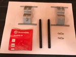 Porsche Front Disc Brake Hardware Kit 996-351-959-11 For 911 2001-2012. Fixed Price $49.95.