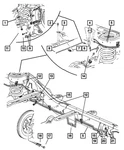 Genuine Mopar Brake Line Clip Mounting 6506087AA. Fixed Price $5.59.